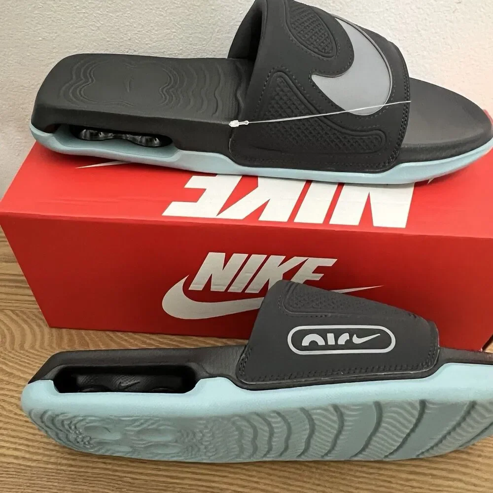 Nike Air Max Cirro Slides Sandals Smoke Grey DC1460 014 Men's Size 13